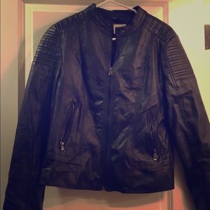 Beautiful faux leather jacket